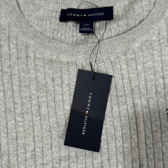 Grey Tommy Hilfiger Knit Top - Picture 4 of 6